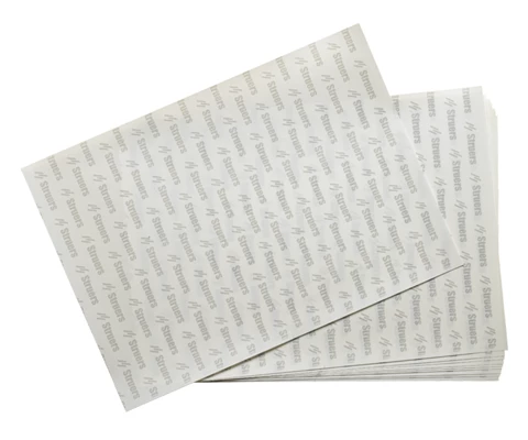 House Backing Paper Backing Paper, A4 (210 x 297 mm). 10 pcs. | Struers